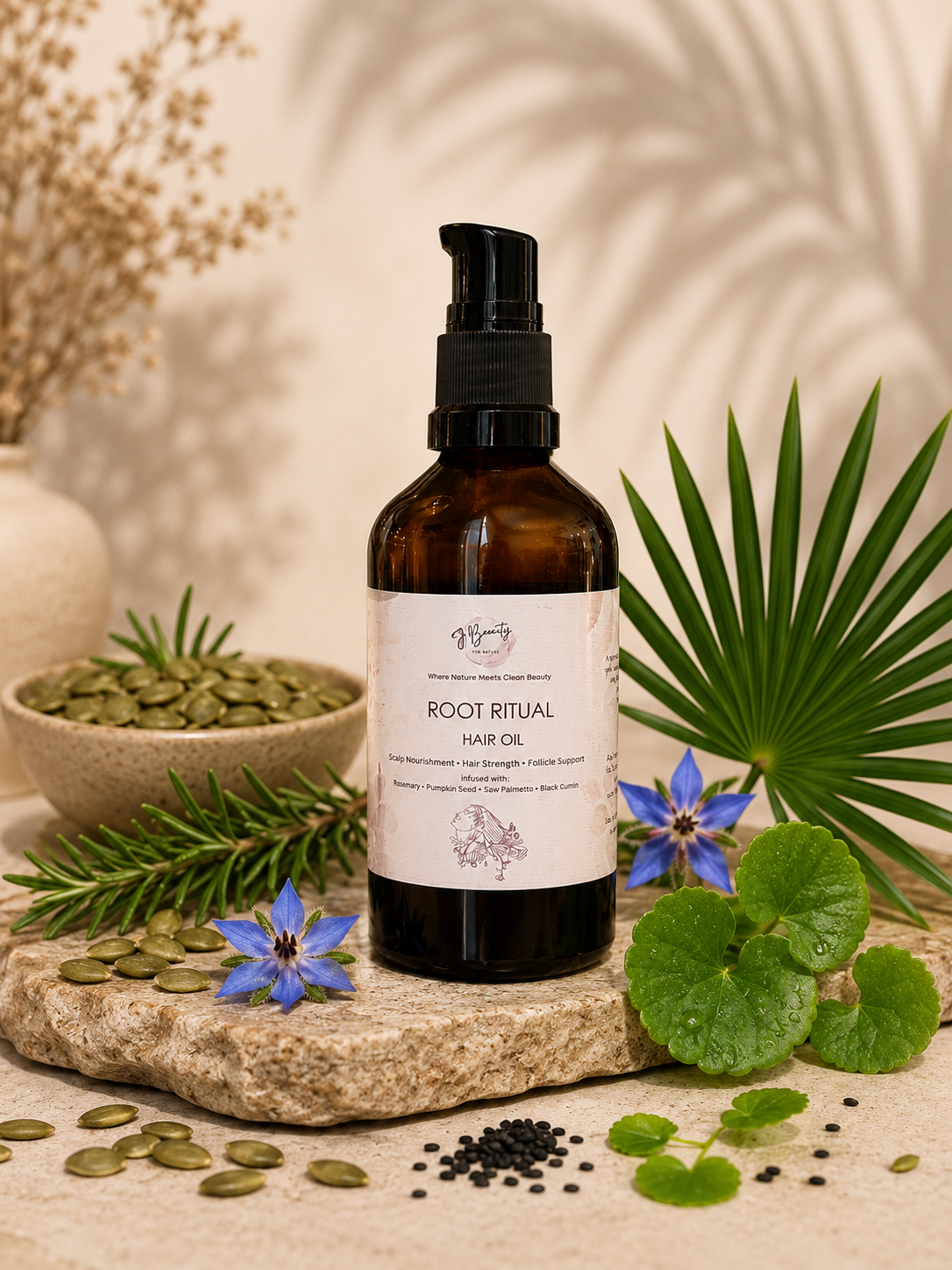 Root Ritual Hair Oil- زيت إنبات و دعم بصيلات الشعر